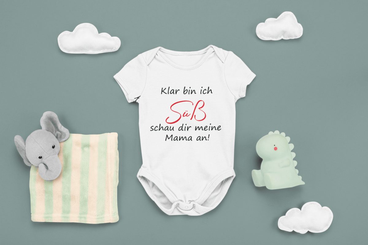 Body "Klar bin ich Süß" - BCS Design
