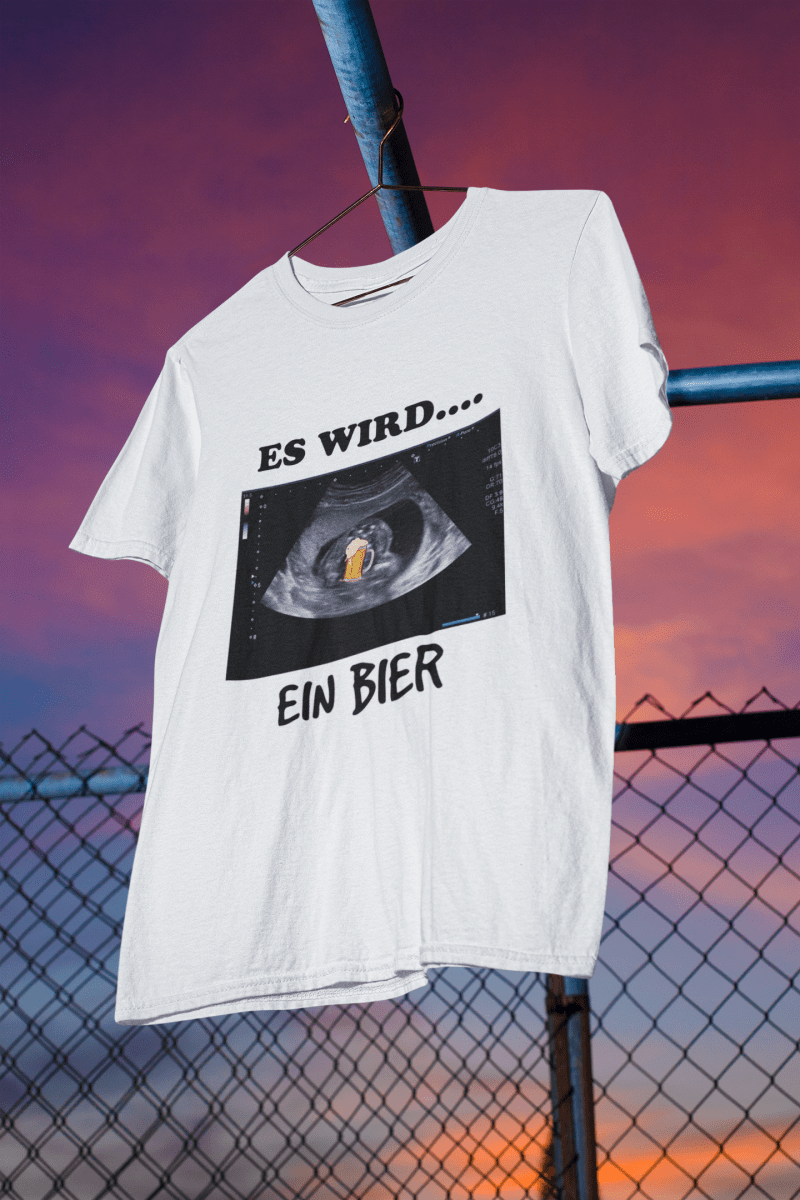 Es wird ein Bier T-Shirt - BCS Design