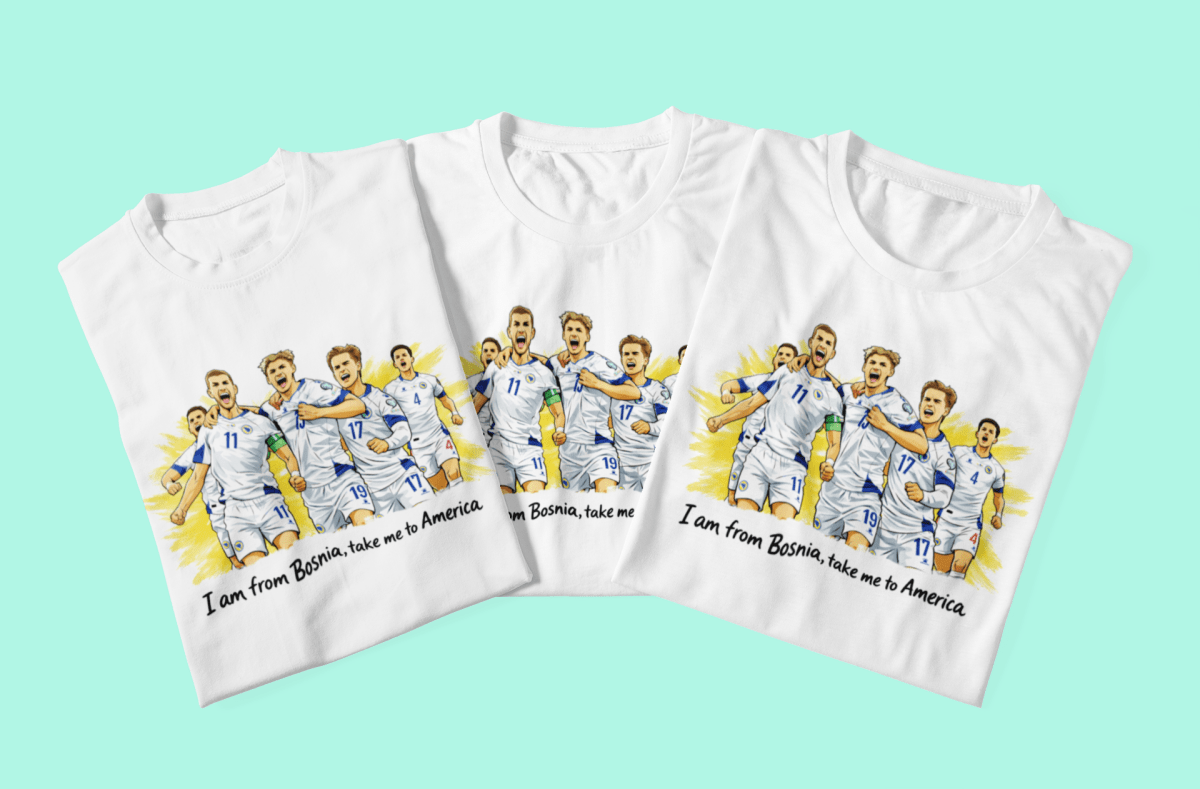 Fanshirt Bosnien und Herzegowina - BCS Design